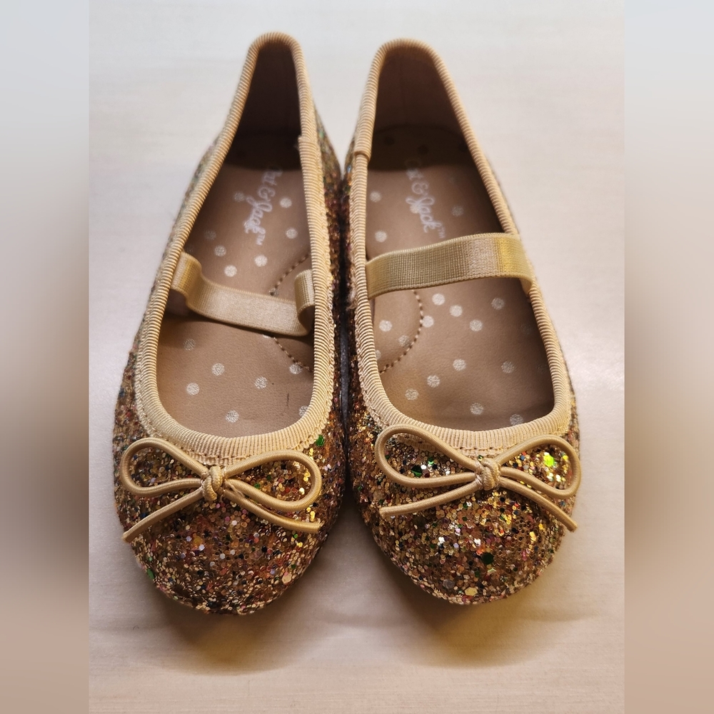 Cat & Jack sequin shoes size 6